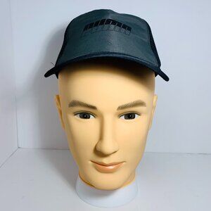 Puma Trucker Hat Classic Logo Embroidered Lightweight Adjustable Men's Black